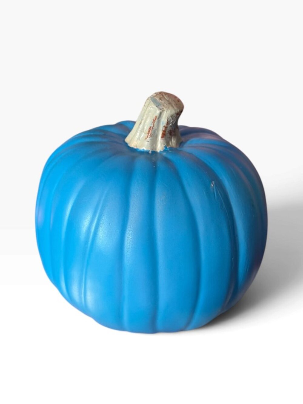 Blue Decorative Pumpkin – Fall Home Décor